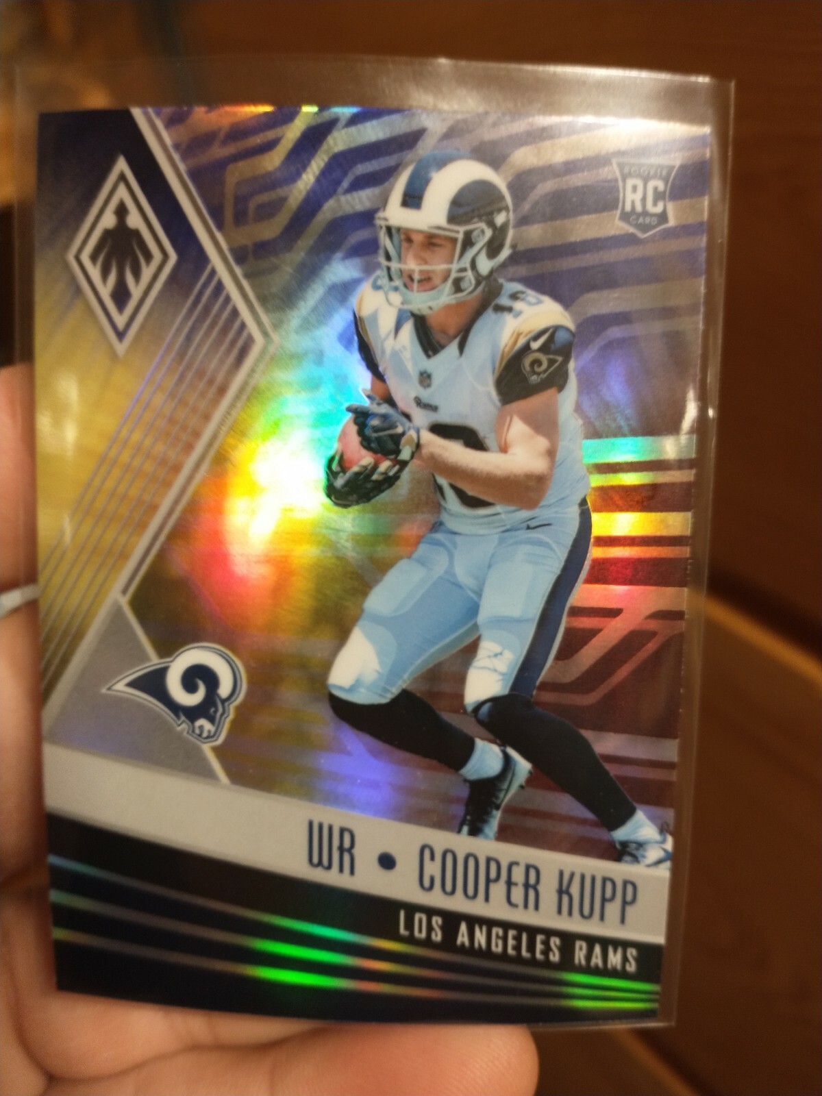 2017 Panini Phoenix Football SP Cooper Kupp Color Burst Rookie Card #133
