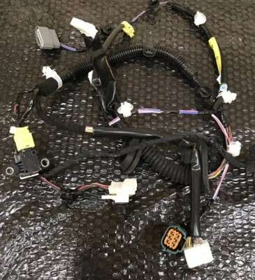 2017 Nissan Rogue S Front Passenger & Rear doors harness wiring wires