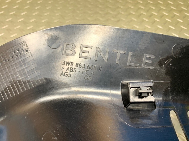 Bentley Continental GT 2005-2007 Right Trunk liner P/N 3W8863668C