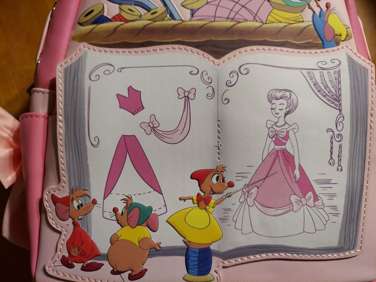 Loungefly Cinderella Dress Making w/Mice Disney main image 3
