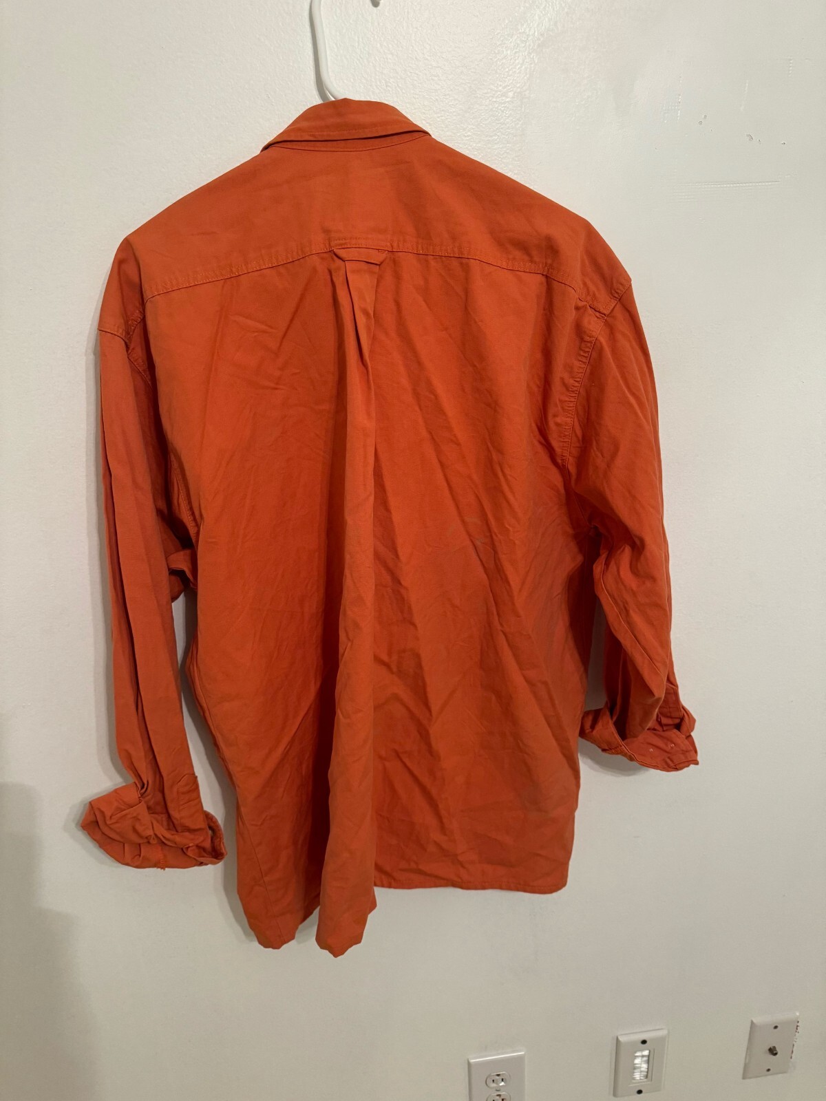 Peak Performance Orange Button Down - Size Large - image 3