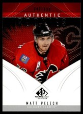 2009-10 SP Game Used Matt Pelech Rookie /699 Calgary Flames #135