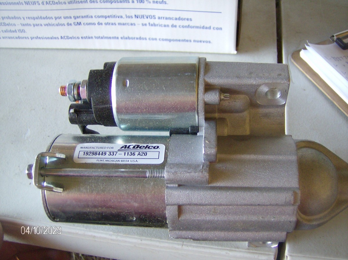 ACDelco 337-1185 Professional Motor De Arranque Starter