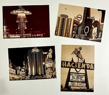 Las Vegas Hacienda Orbit Inn Strip Casinos Horseshoe 90s Reprint Postcard Lot