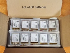 LOT OF 80 - DC 3.7V 1000mAh li-ion Lithium Ion Polymer Battery for DIY 3.7-5v
