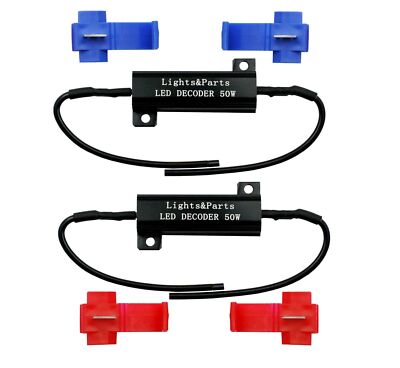 Flaconi LED Lastwiderstand 10W 39Ω - 2 Stück Set Für Auto Scheinwerfer & Blinker