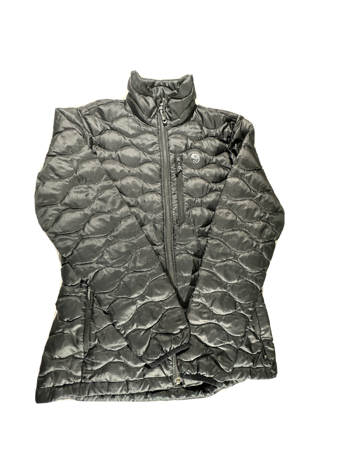 mountain hardwear puffy jacket Womens small black eBay