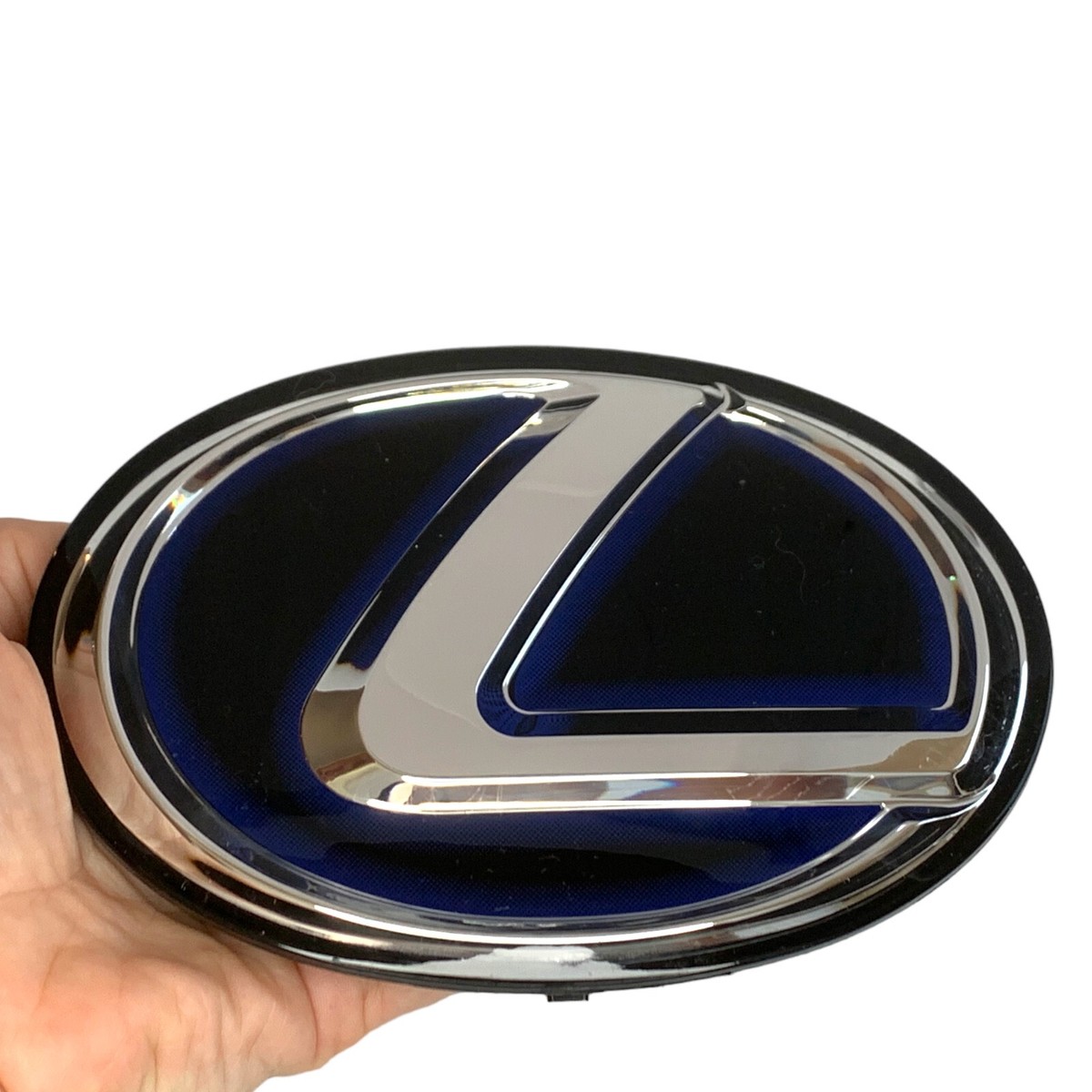Front Grille Emblem Logo For Lexus IS 200t, IS250, IS350 2014-2023 - Chrome & Black