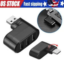 3 Port High Speed USB 3.0 Multi HUB Splitter Expansion Desktop PC Laptop Adapter