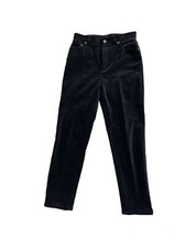 Ralph Lauren Pants Vintage Black Velvet Outerwear Fashion Party