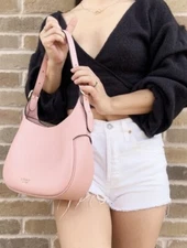 Kate Spade Pink Leather Hobo Bag Purse