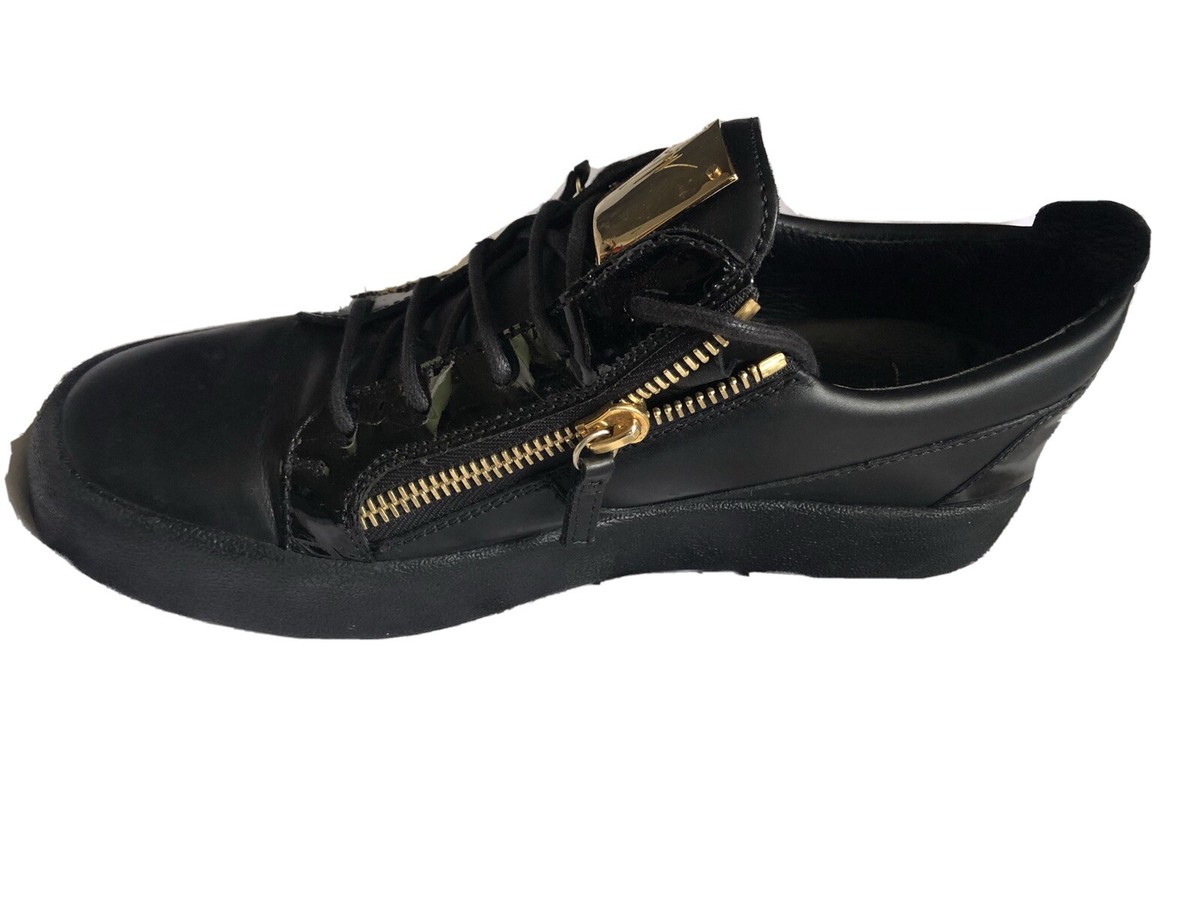 Giuseppe Zanotti Black Frankie sneakers Size 10 UK UK - Main Image