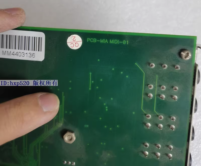 1pcs Used MIA ECHO DIGITAL AUDIO PCBMIA MIDI01 eBay