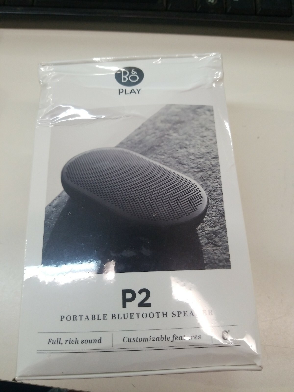 b&o p2 portable bluetooth speaker