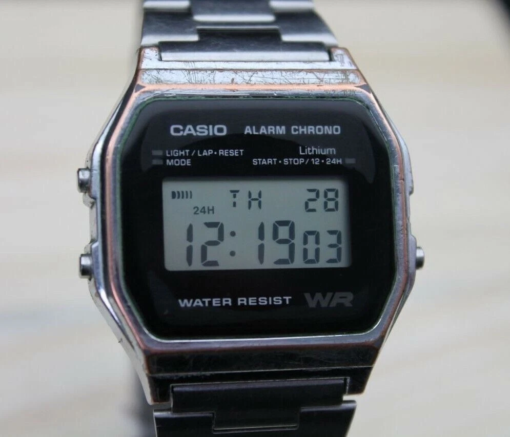 casio watch a158we