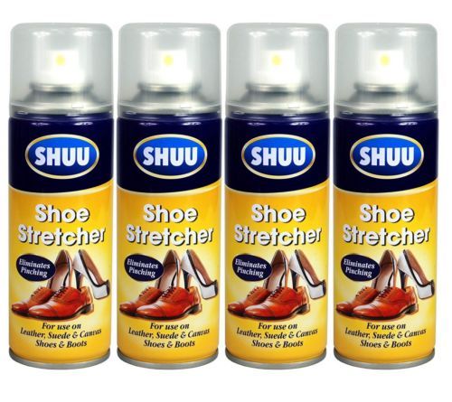 shoe stretching spray for leather