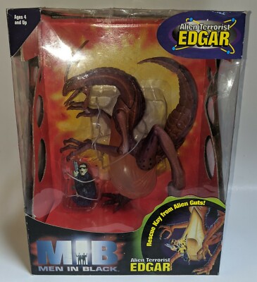 Men In Black Alien Terrorist Edgar 10â Figure Galoob 1997 Open Box New | eBay