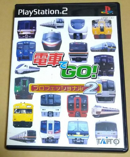 Densha de Go ! Professional 2 PS2 Sony PlayStation 2 Taito From Japan Tested