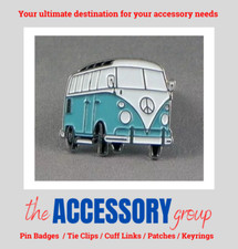 New old school Camper van campervan old split screen fridge freezer magnet