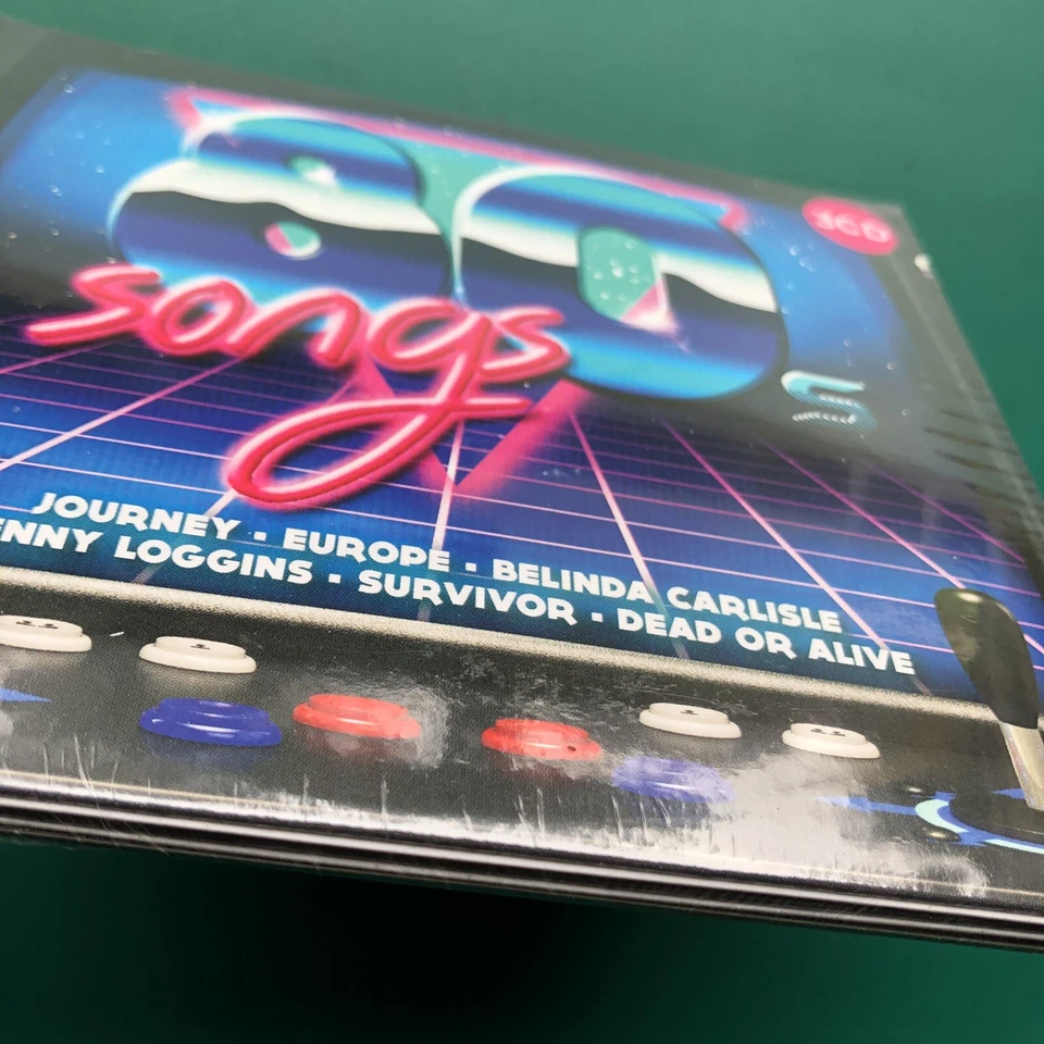 80s SONGS Synth Pop Rock 3x CD Digipak Bonnie Tyler Cyndi Lauper Martika SEALED - Image 3 of 4