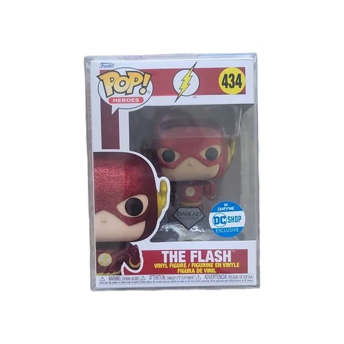 Funko The Flash Diamond Pop Vinyl DC Shop Exclusive Heroes Figure #434