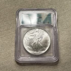 1994 American Silver Eagle Coin $1 Graded ICG MS69 1 Oz Uncirculated Certified