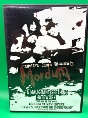 Toetag Pictures August Underground's Mordum DVD- Horror 2004 NR