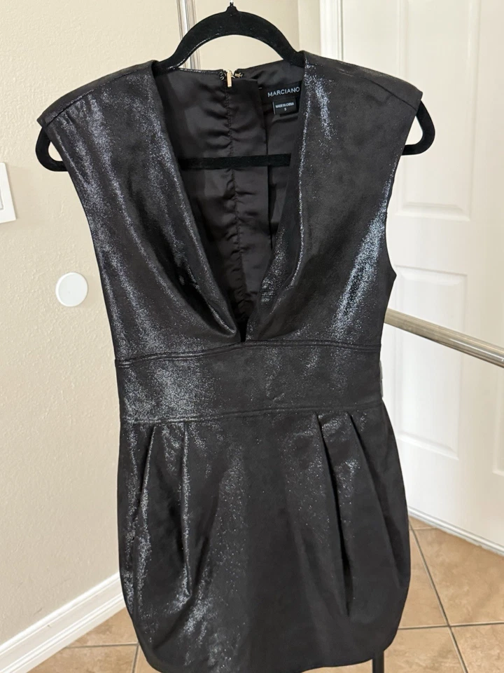 GUESS Marciano Black Women's Dress Size S - Image 4 of 4