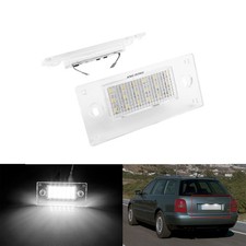 2x LED Kennzeichenbeleuchtung kennzeichen für Audi A3 S3 8L1 Facelift 2000-2003