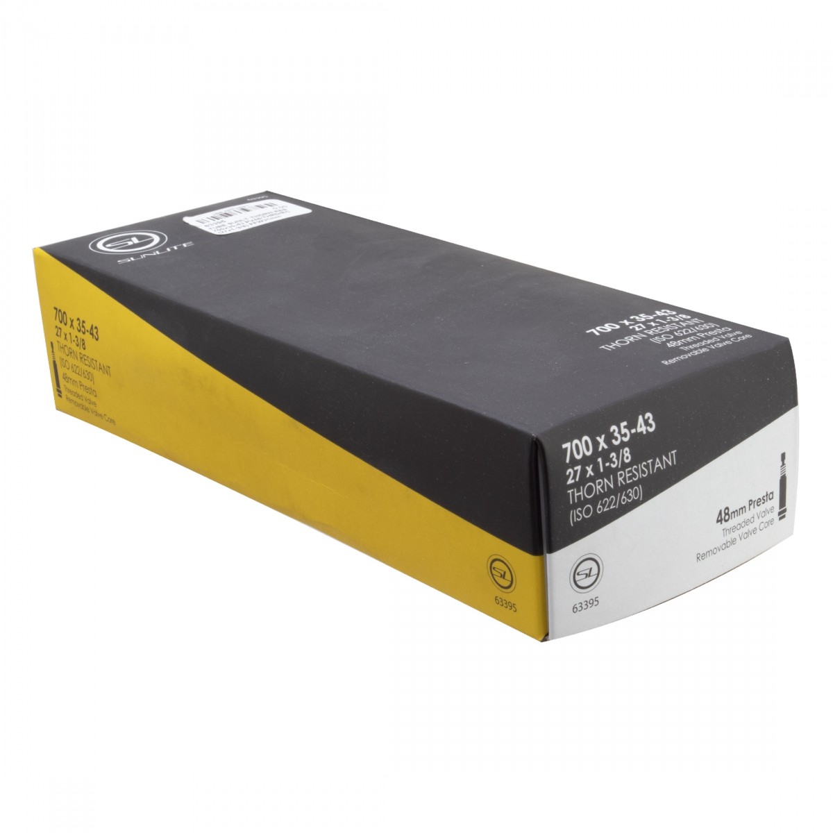 Клапан Sunlite Presta устойчивый к шипам для велосипедов 700x35-43 и 27x1-38 с резьбой 7090₽