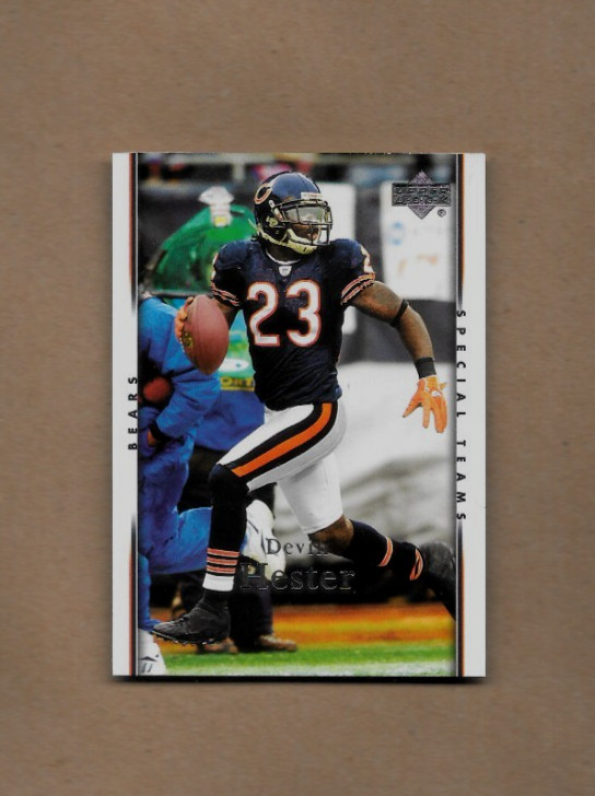2007 Upper Deck Football Devin Hester Card #31 Hall of Fame! Chicago Bears NM/MT