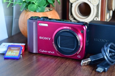  [Excellent+5] Sony Cyber shot DSC-HX7V Compact Digital Camera Red Japanese