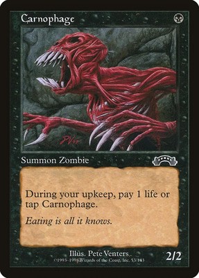 4x Carnophage - MTG Magic Exodus