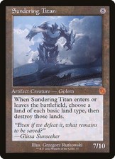MTG Sundering Titan (#057) - The Brothers' War Retro Artifacts #057