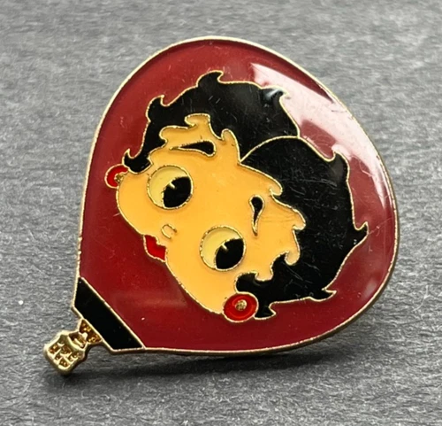 HOT AIR BALLOON Pin Badge BETTY BOOP