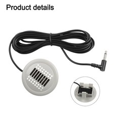 3.5MM Microphone Quick Installation Wear-resistant Materials Car Audio Setup