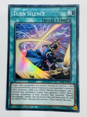Yu-Gi-Oh TCG Turn Silence 1st Edition Super Rare Card LEDE-EN052