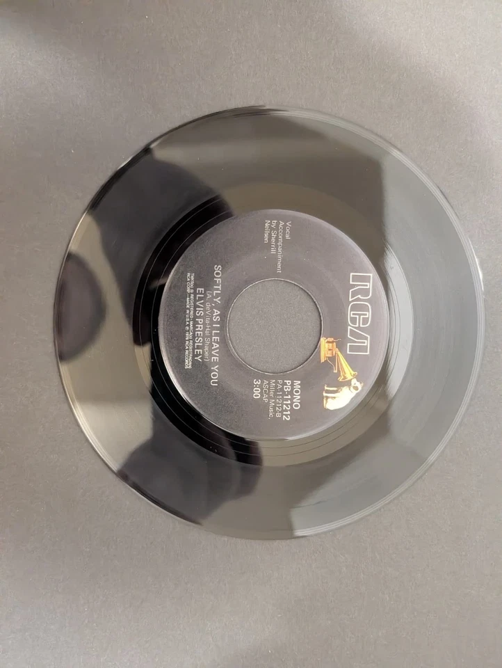 Elvis Presley,RCA PB11212,"Unchained Melody",US," 45 with P/S,1976 classic, VG+ Foto 3 de 4