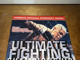 UFC Ultimate Fighting Championship Prima's Official Strategy Guide Dreamcast GBC