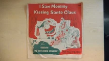 Prom Records I SAW MOMMY KISSING SANTA CLAUS 10" 78rpm 50s