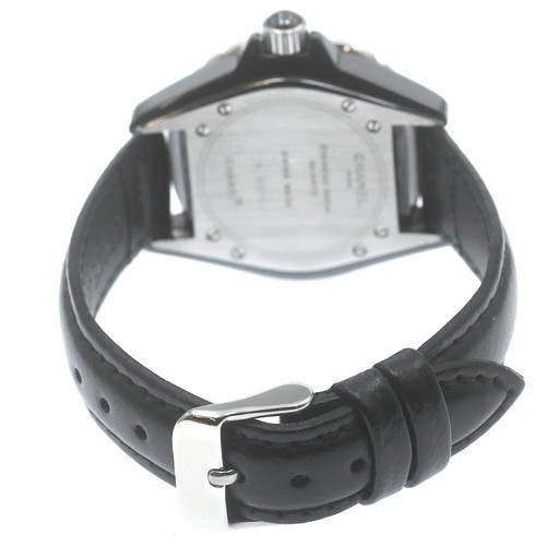 CHANEL J12 33MM H0680 Black ceramic black Dial Quartz Ladies Watch_881896 - Picture 3 of 6
