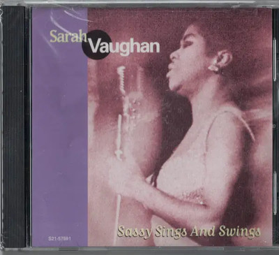 CD Sarah Vaughan Sassy Sings And Swings cema special markets