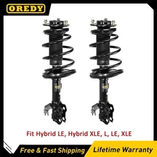 2PC Front Struts & Coil Springs for Toyota Camry 2012 - 2017 Hybrid XLE L LE XLE