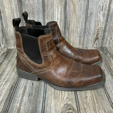 Ariat Mens Midtown Rambler Barn Square Toe Chelsea Boots 10019868 Size 11 2E