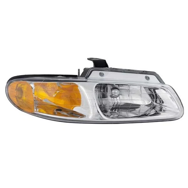 Faro delantero derecho ámbar y plástico transparente para caravana 2000 V Foto 2 de 4