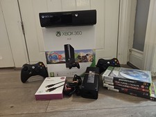 Xbox 360 E 500GB Boxed Special Edition  Console Bundle 2x Controllers 7x Games.