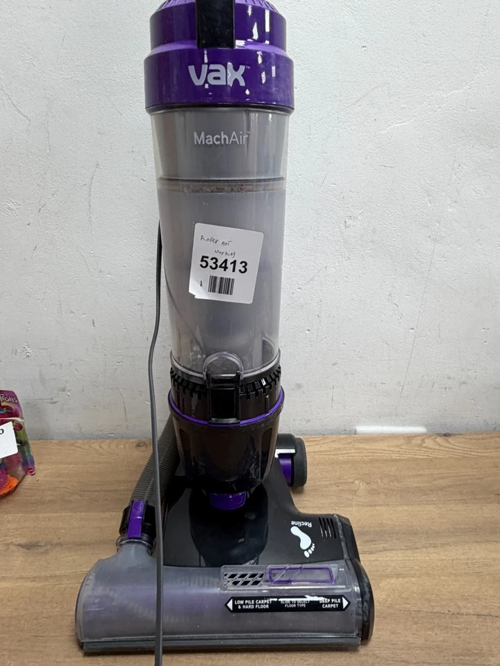 VAX Mach Air UCA1GEV1 Upright Bagless Vacuum Cleaner - Grey/Purple - Image 3 of 4