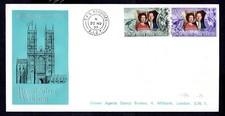 British Indian Ocean Territory - 1972 Royal Silver Wedding First Day Cover