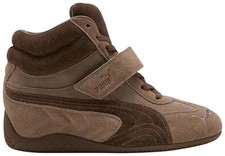 Puma Puma Womens Speedcat Wedge Totally Taupe Chocolate 407878-01 Women Size
