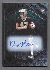 2025 Panini Black Rookies Autographs Emerald #178 Danny Stutsman RC /15
